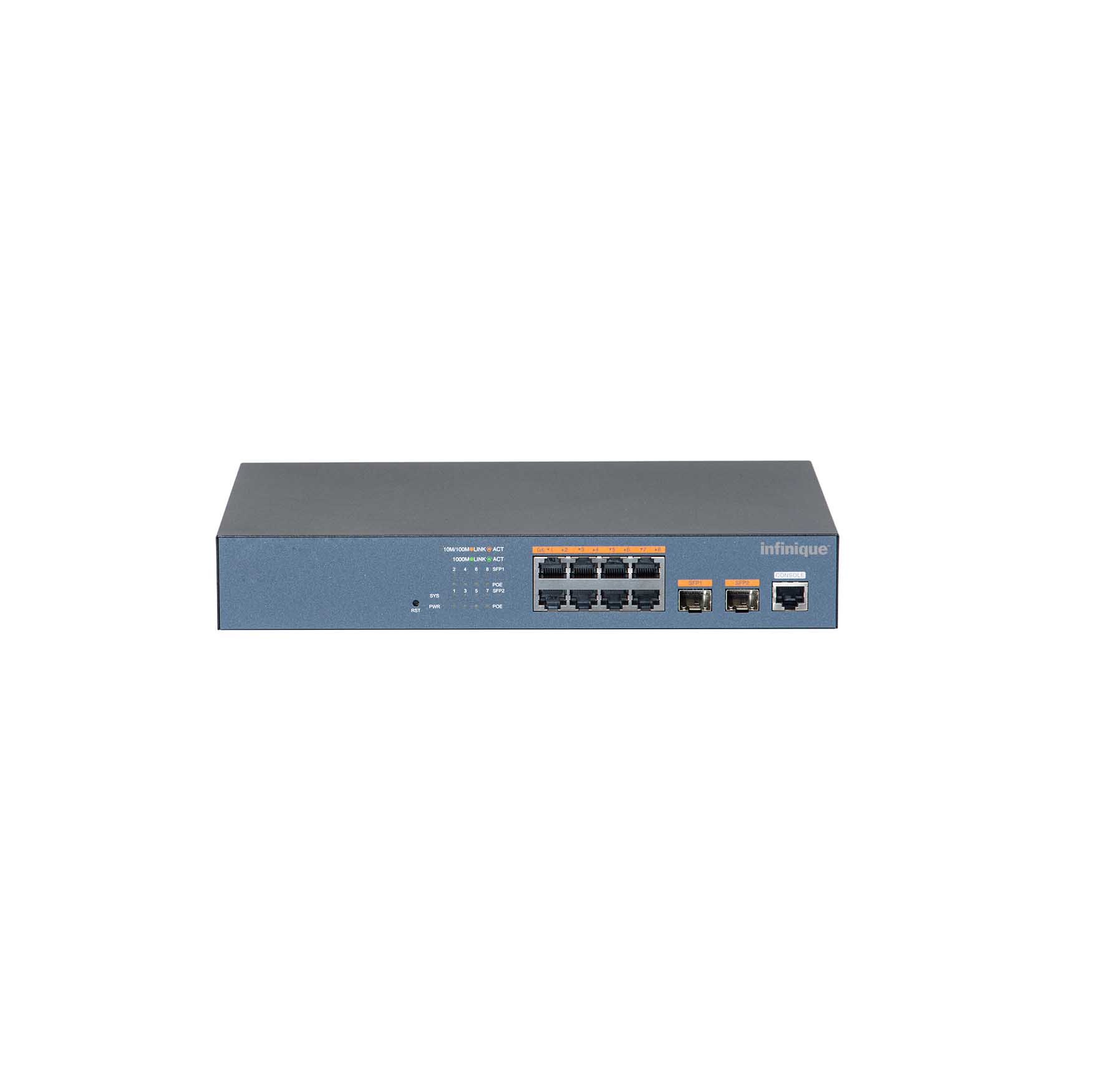 Infinique I2100M Series 10 Ports Access PoE Switch