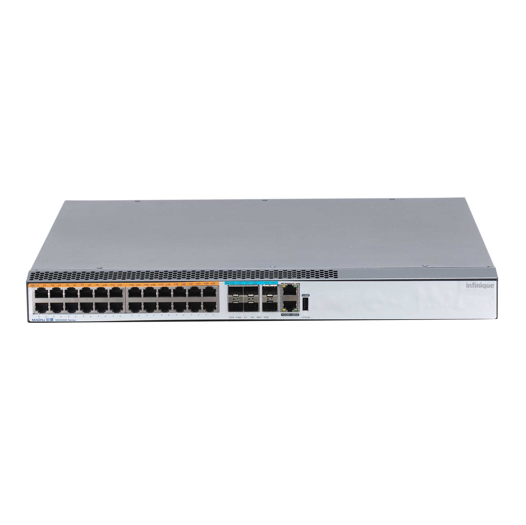 Infinique I5320M Series 30 Ports  PoE+ Campus Switch