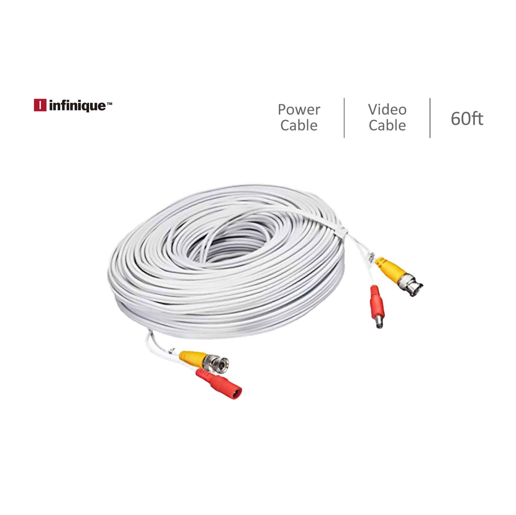 Infinique Video and Power Cable 60ft