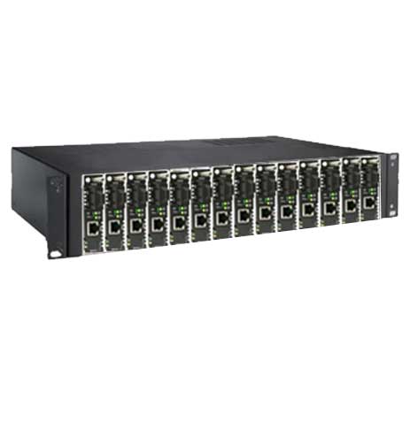 Infinique Media Converter Chassis, 14 Slots