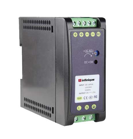 Infinique Power Supply for PoE+ Media Converter