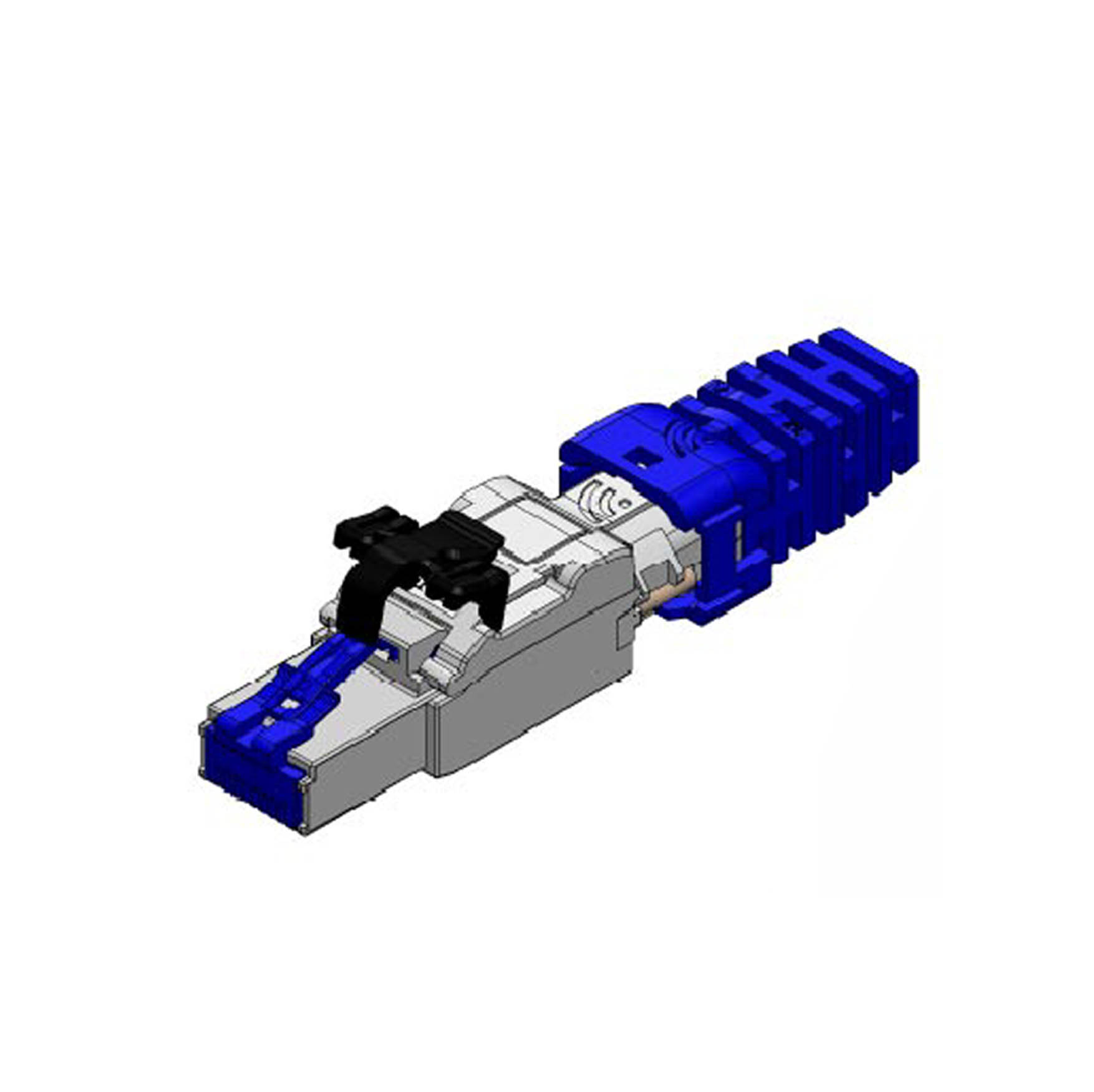 Infinique Cat.6A Shielded MTPL Field Termination Plug