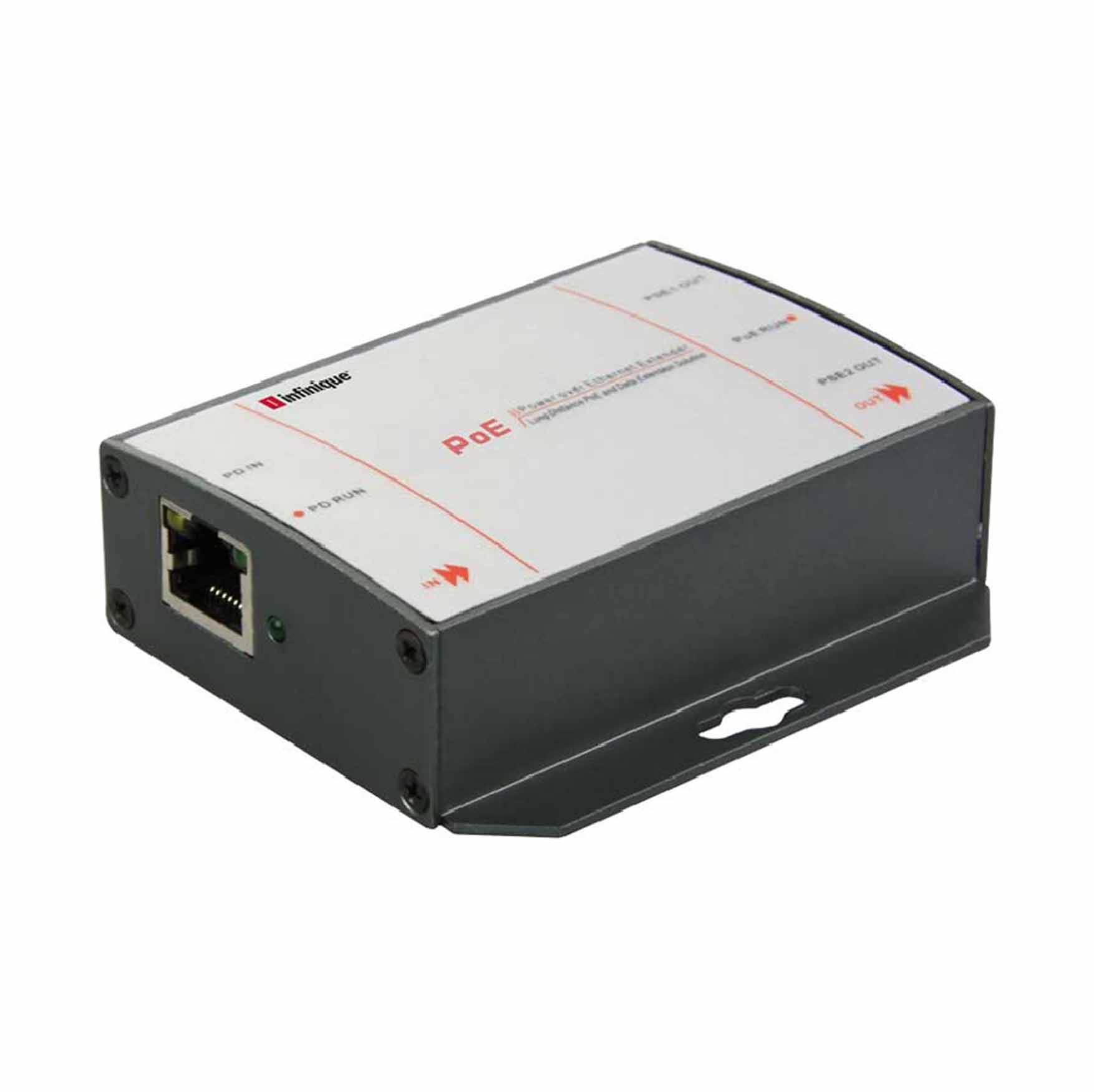 Infinique PD100 Series 2 Ports Industrial PoE Extender
