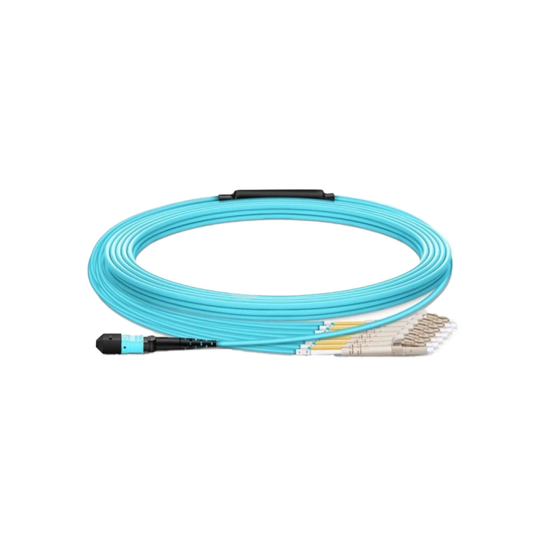 Infinique Hydra Cable LC Simplex, 12 Core, Multimode OM3, 5m