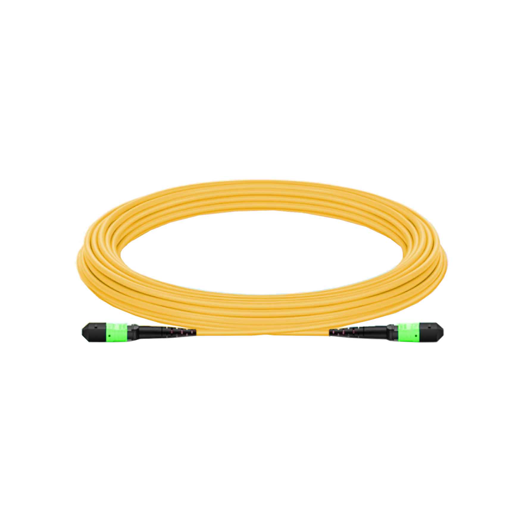 Infinique MPO-12 Trunk Cable 12 Core, APC,  Polarity A, OM4 F- F LSOH, 1m
